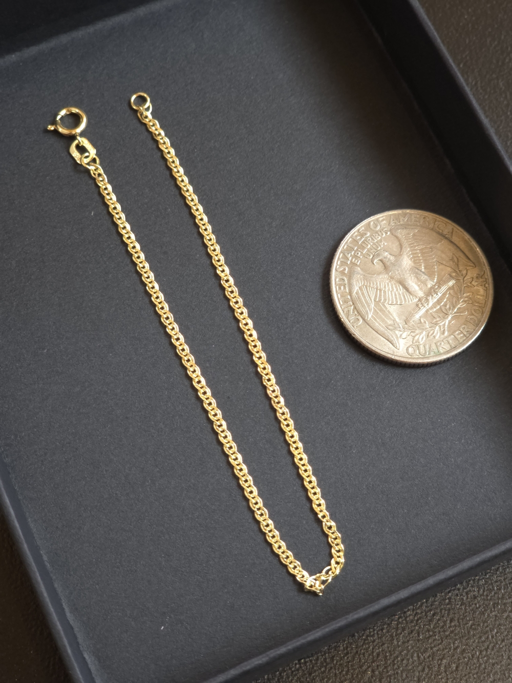 10k Solid Gold Double Cuban Bracelet